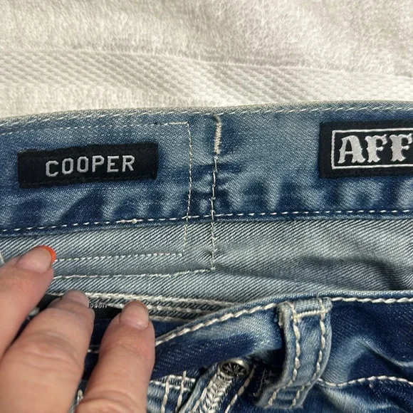 Affliction Men’s Jeans Cooper - Picture 6 of 8